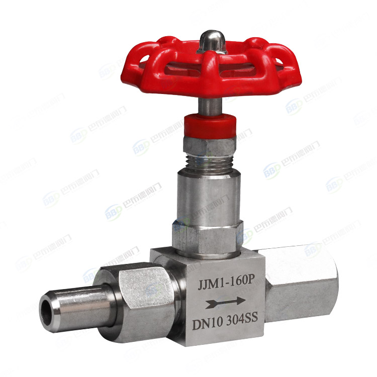Pressure gauge needle valve