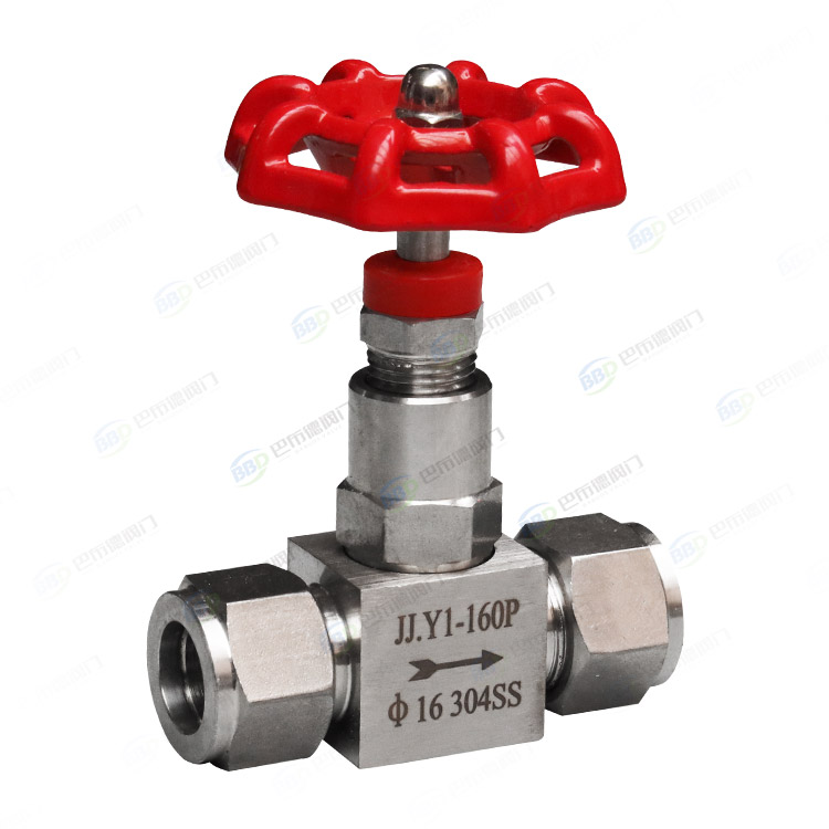 Card sleeve needle valve