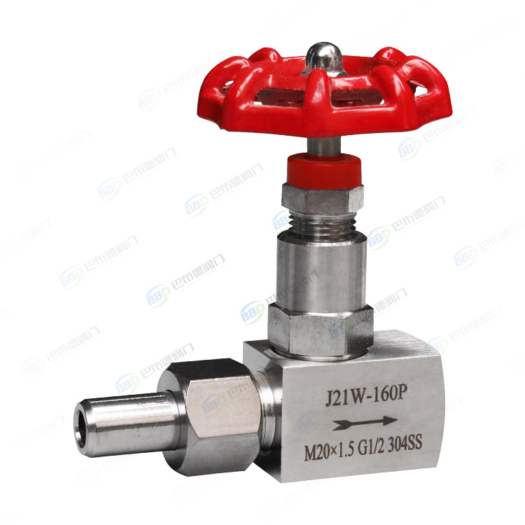 Welding needle valve