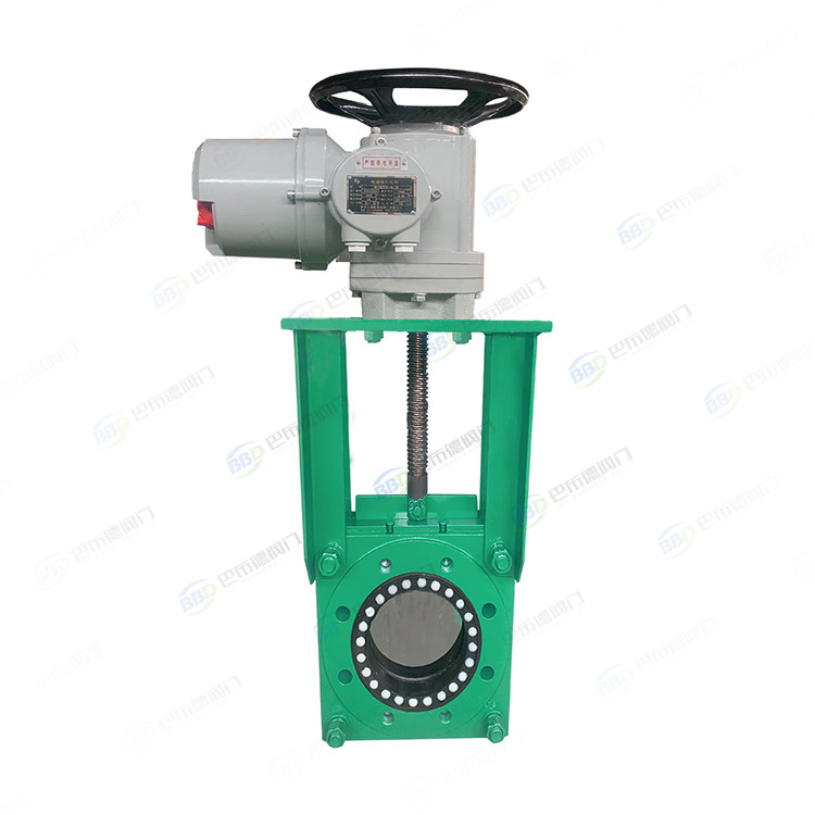 Electric gapless gate valve