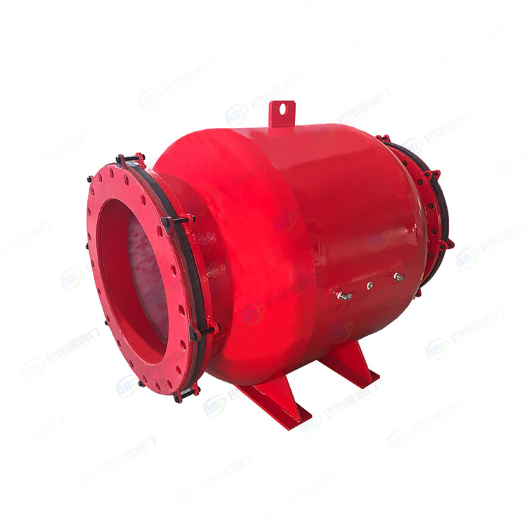 Large caliber airbag valve