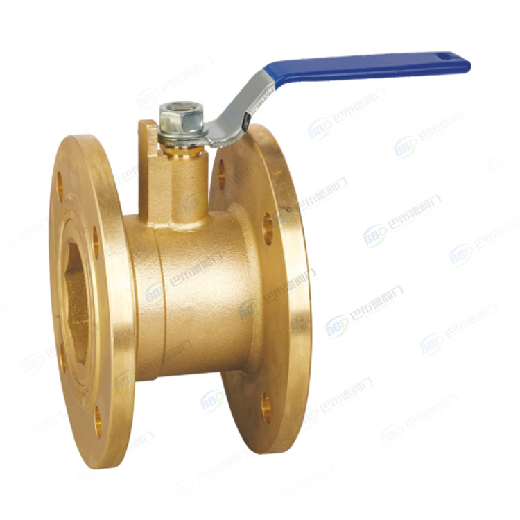 Brass flange ball valve