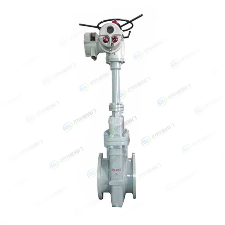Electric flat gate valve