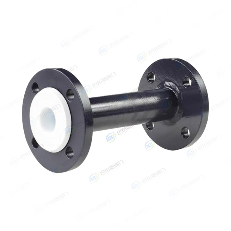 Fluorine lined pipe fittings