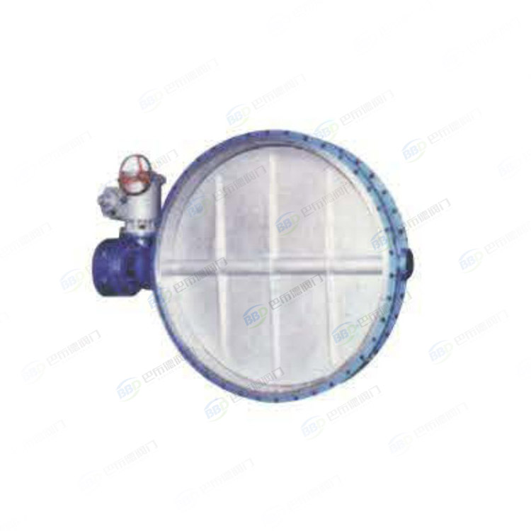 Electric ventilation butterfly valve