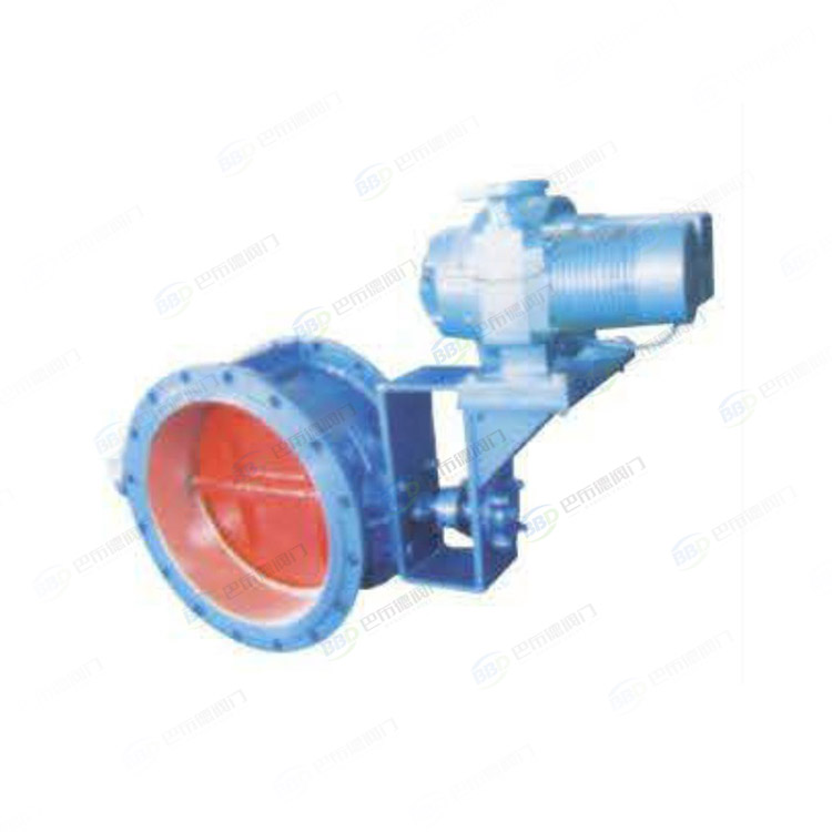 Electric regulating butterfly valve