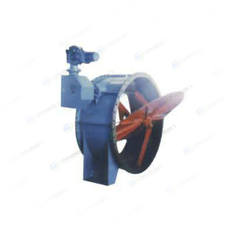 Electric flap type sealed butterfly valve