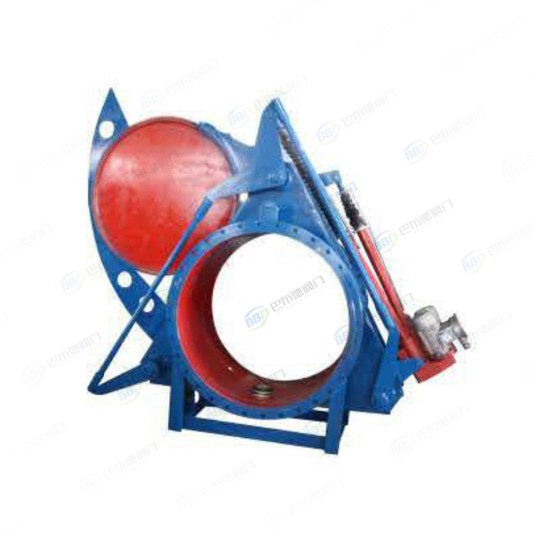 Electric push rod blind valve