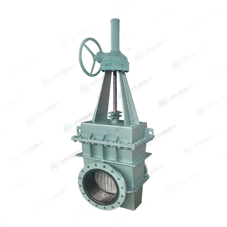 Umbrella gear lined rubber gate valve