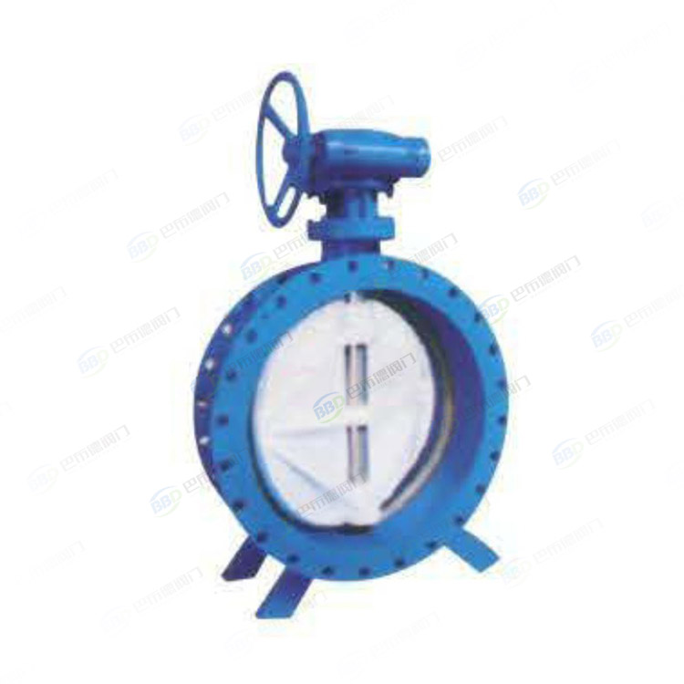 Flange type soft seal butterfly valve