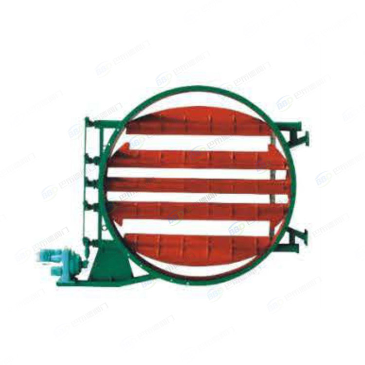 Circular multi leaf butterfly valve