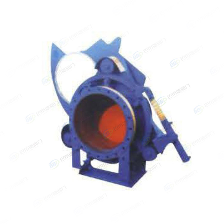 Gear ring type eyeglass valve