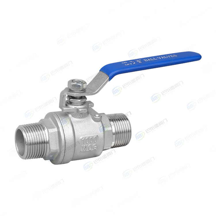 2PC inner and outer ball valve