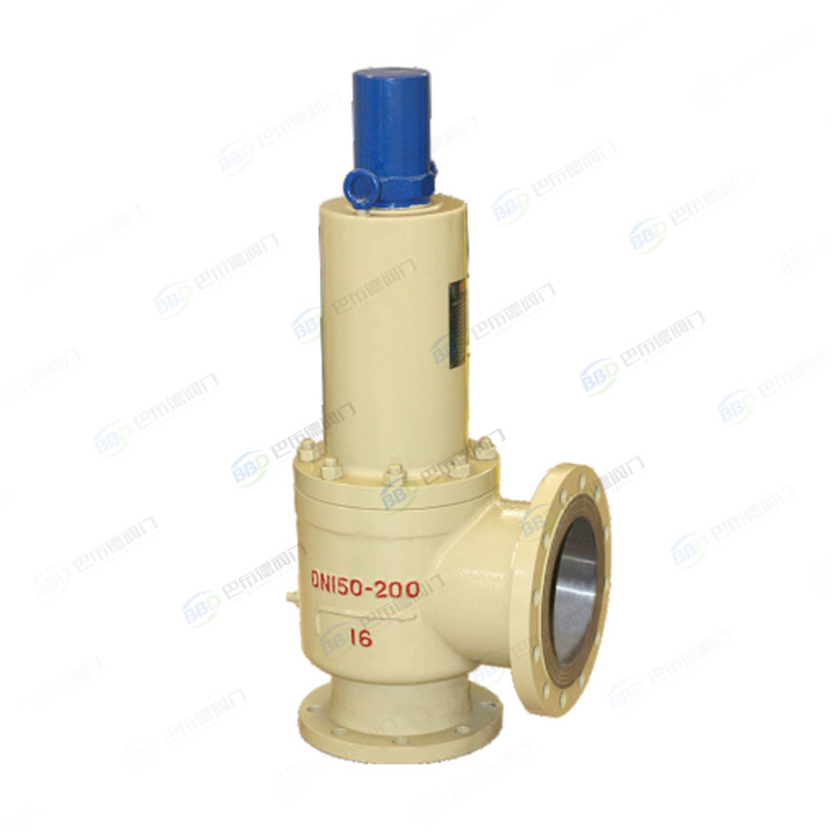 Spring fully open safety valve