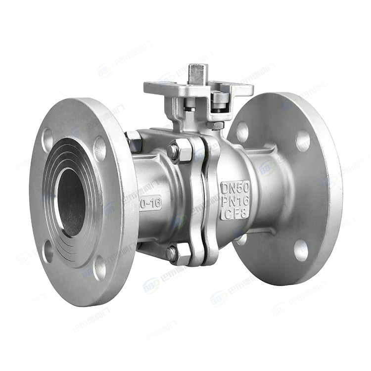 National standard mechanical department flange ball valve