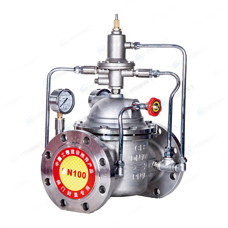 800X Stainless steel differential pressure bypass valve