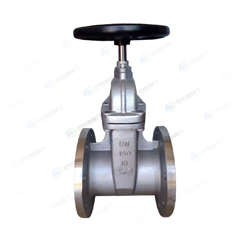 Stainless steel soft seal gate valve