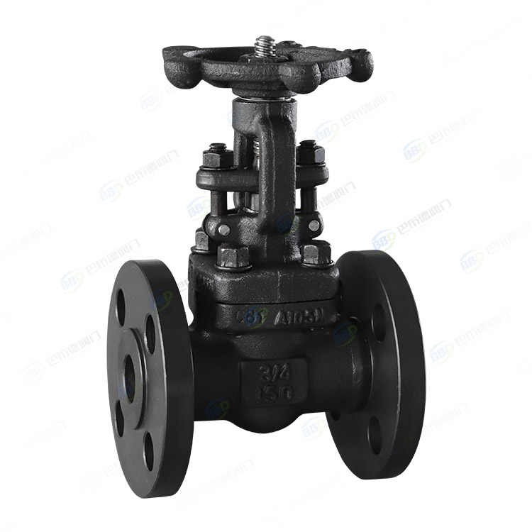 Forged steel flange gate valve