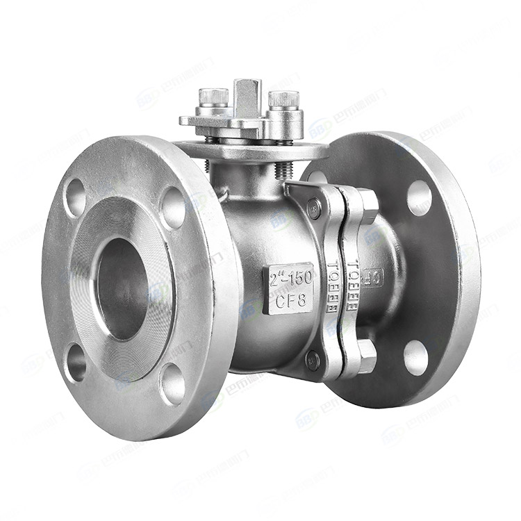 Manual American standard flange ball valve