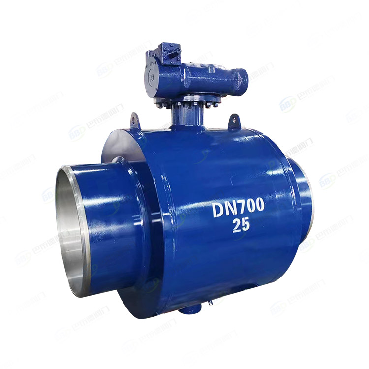 Square fixed turbine ball valve