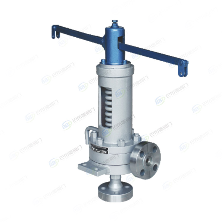 Spring impulse safety valve