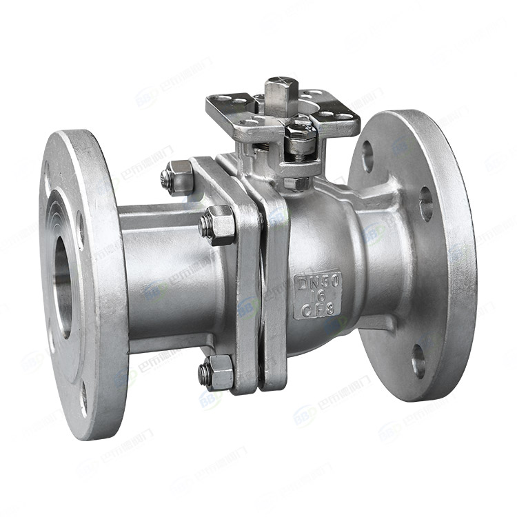 National standard high platform chemical department flange ball valve