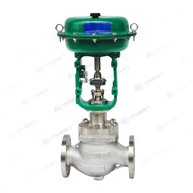 Stainless steel pneumatic control valve