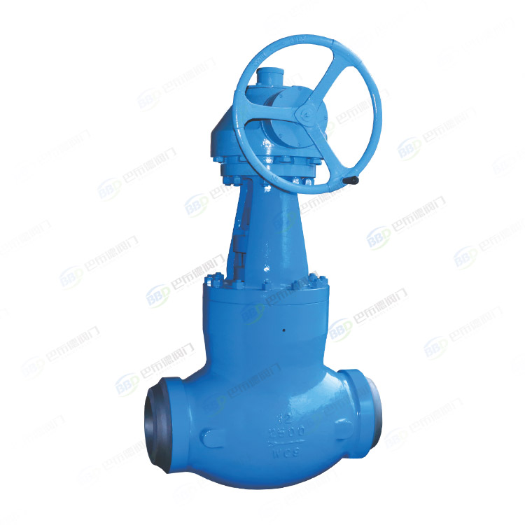 Power station shut-off valve