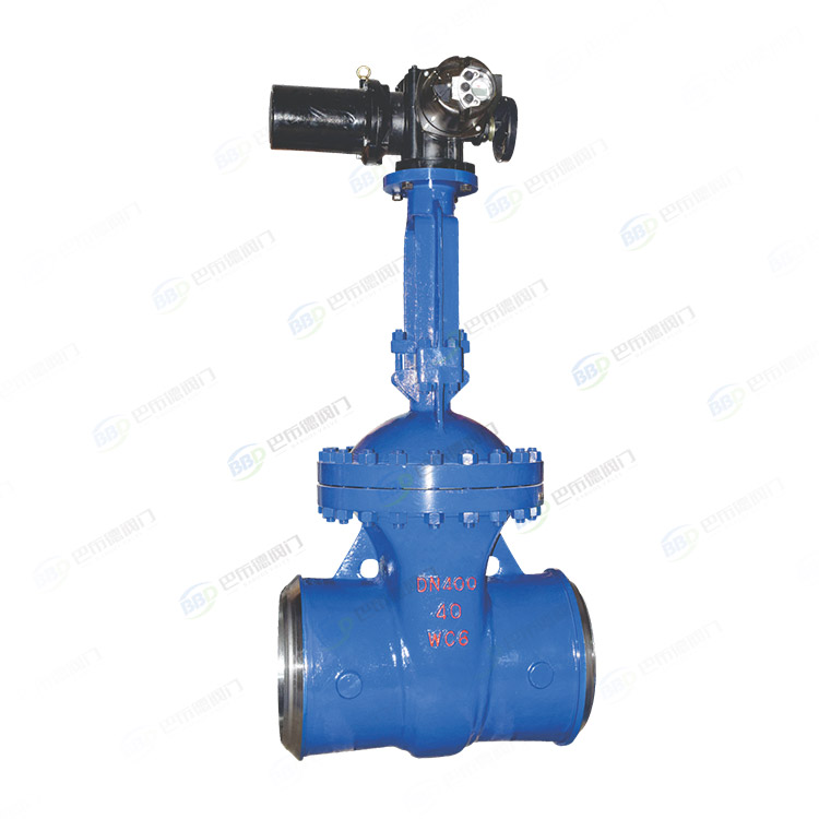 Power station gate valve