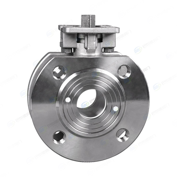 Thin ball valve