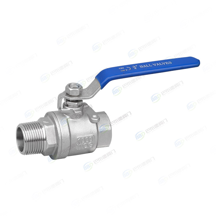 2PC inner and outer ball valve