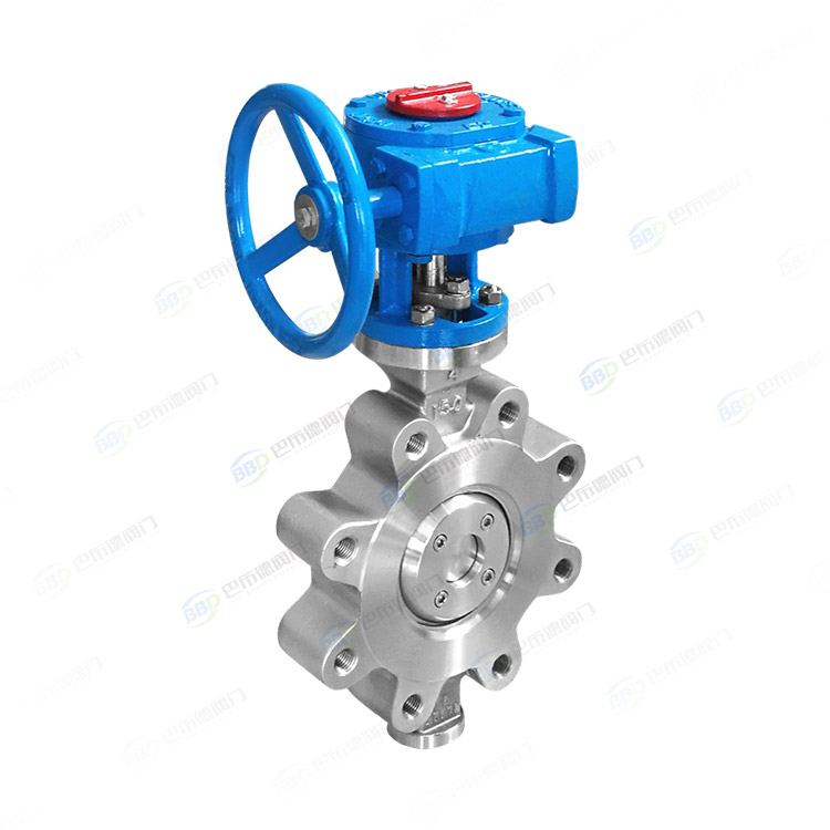 Convex ear Clamp Butterfly Valve