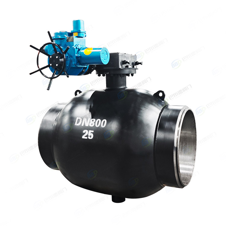 Electric welded ball valve