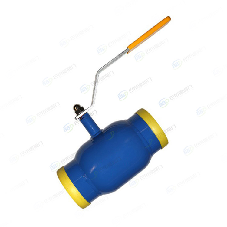 Standard fully welded ball valve