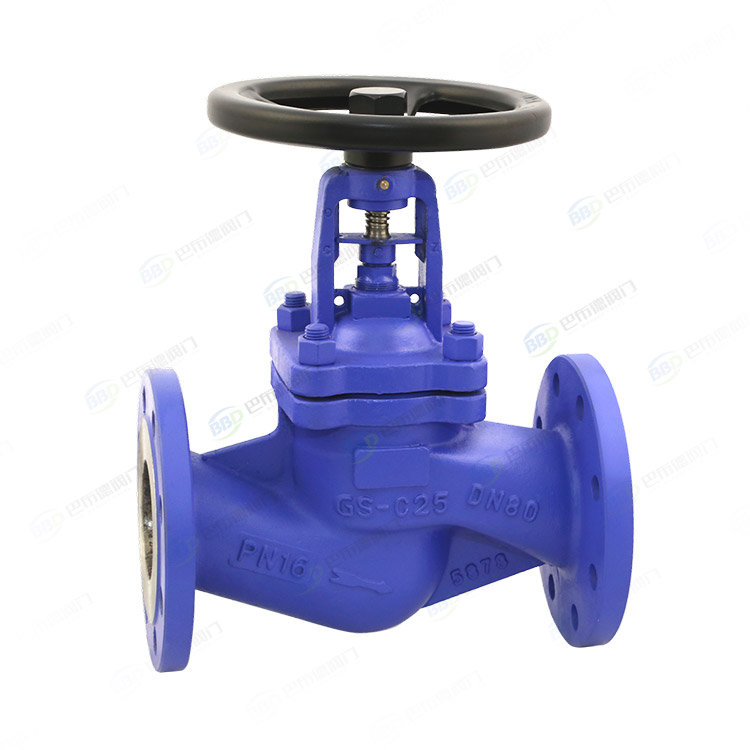 Bellows globe valves