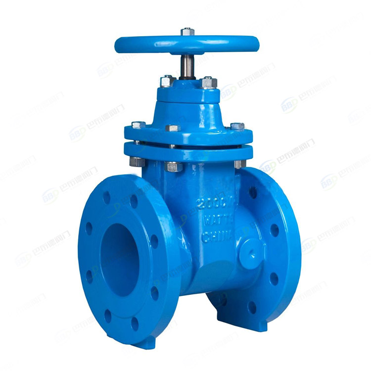 Concealed rod soft seal gate valve