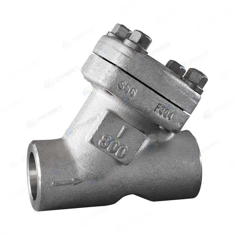 Forged steel butt welded Y-shaped filter