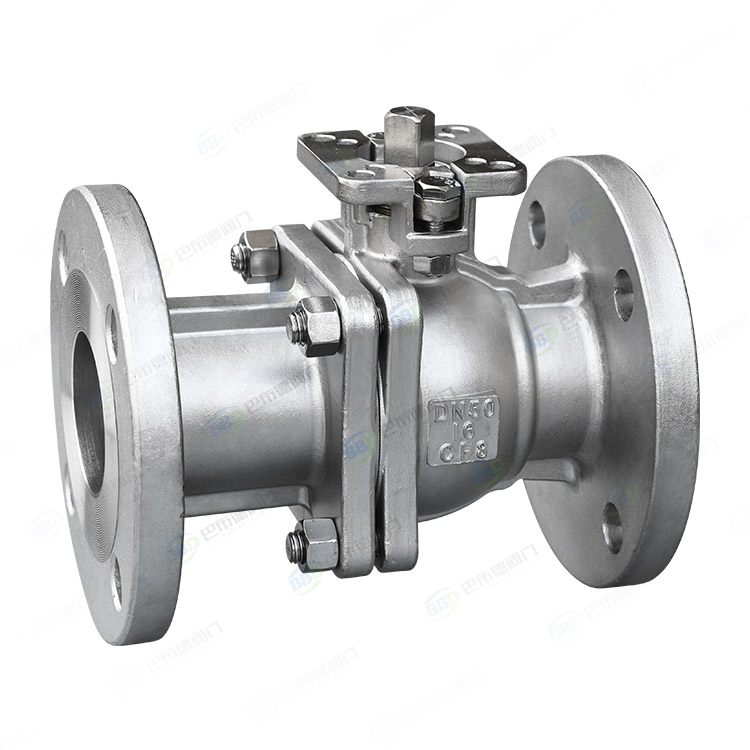 National standard high platform chemical department flange ball valve