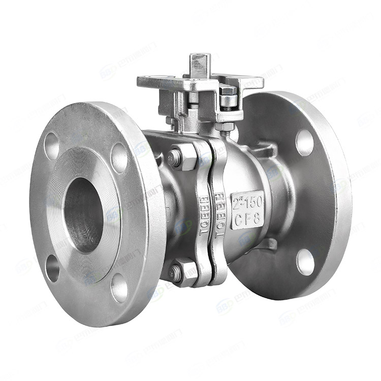American standard high platform flange ball valve
