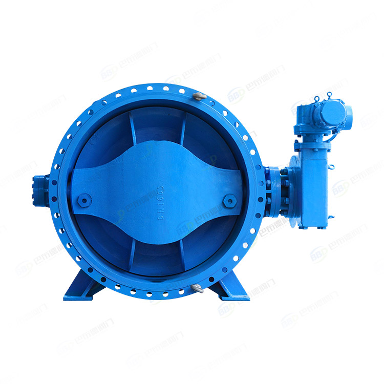 Large diameter flange butterfly valve