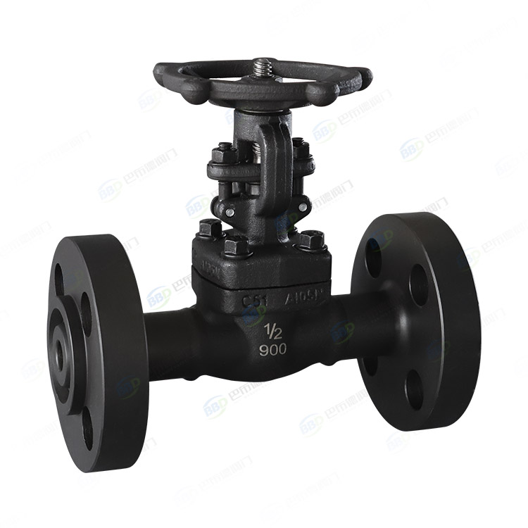 Forged steel flange gate valve
