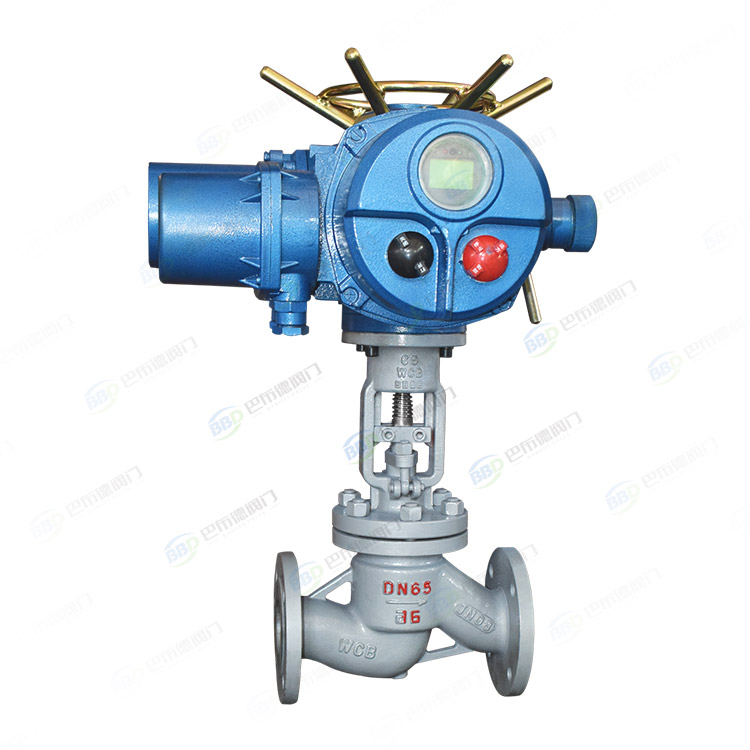Cast steel electric globe valve