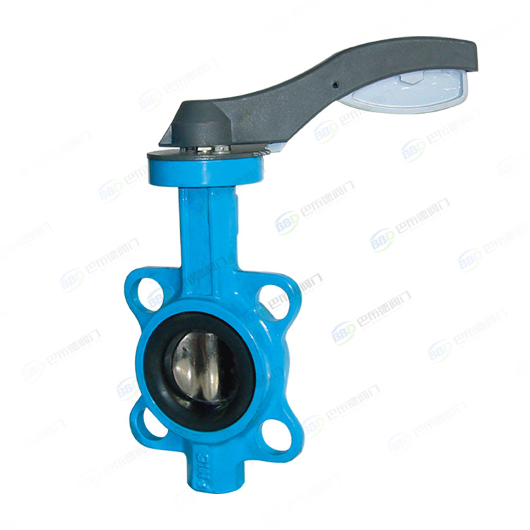Soft sealed manual clamp butterfly valve