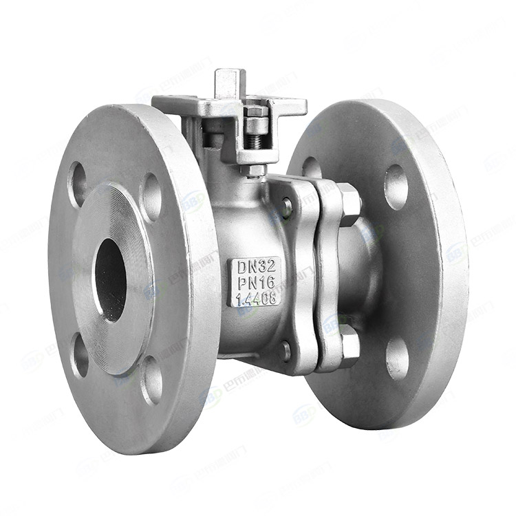 German elevation platform flange ball valve