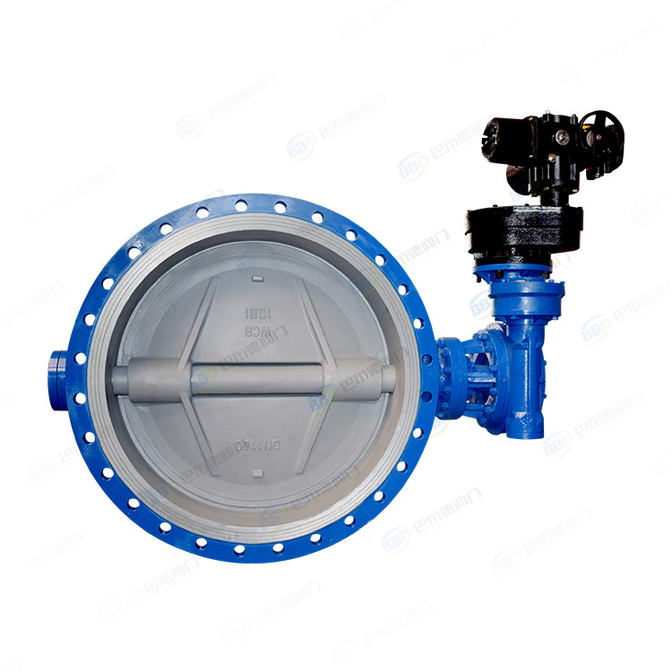 Electric flange butterfly valve