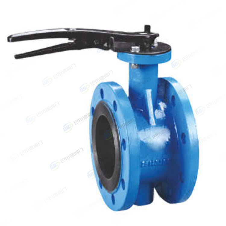 D (3.6.9) 41X flange type centerline butterfly valve