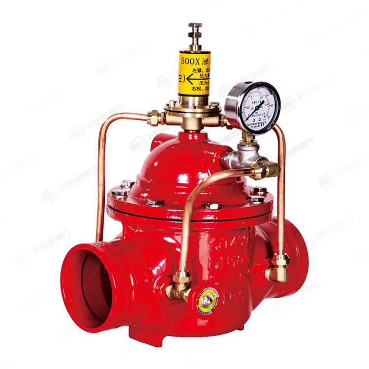 8500X groove pressure relief valve