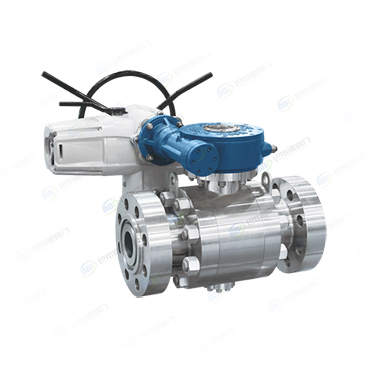 Electric forged steel ball valve