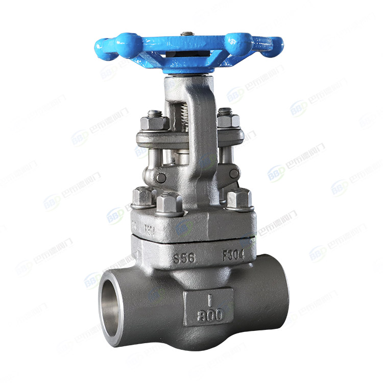Forged steel butt welded gate valve