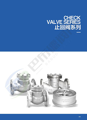 Check valve series